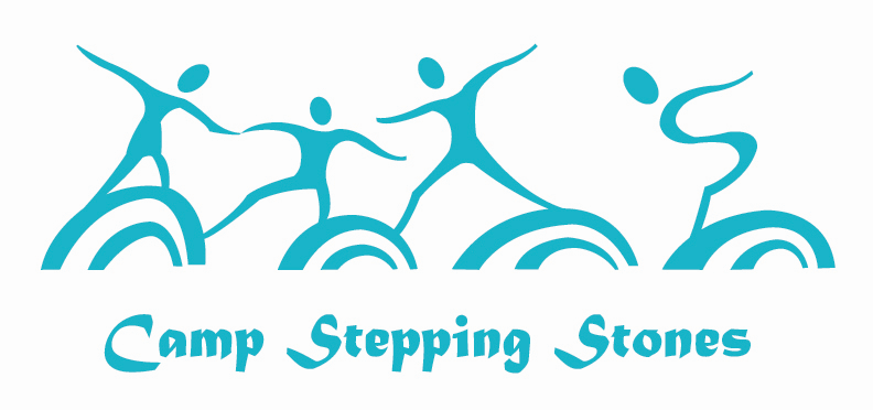 The logo for Camp Stepping Stones.