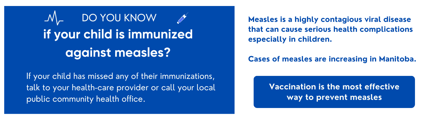 do you know if your kids are vaccinated for measles
