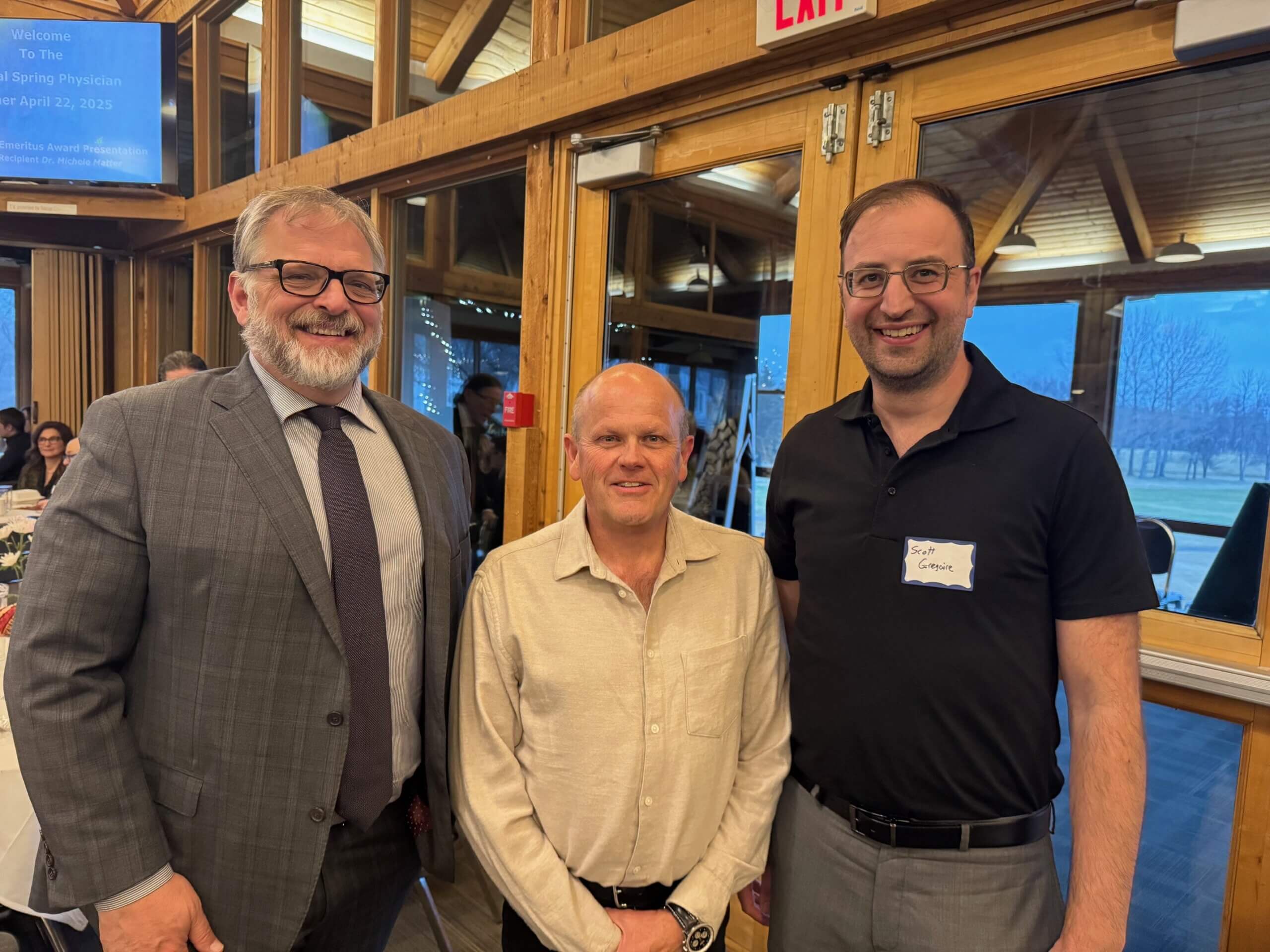 Physician dinner CMOs and site medical lead